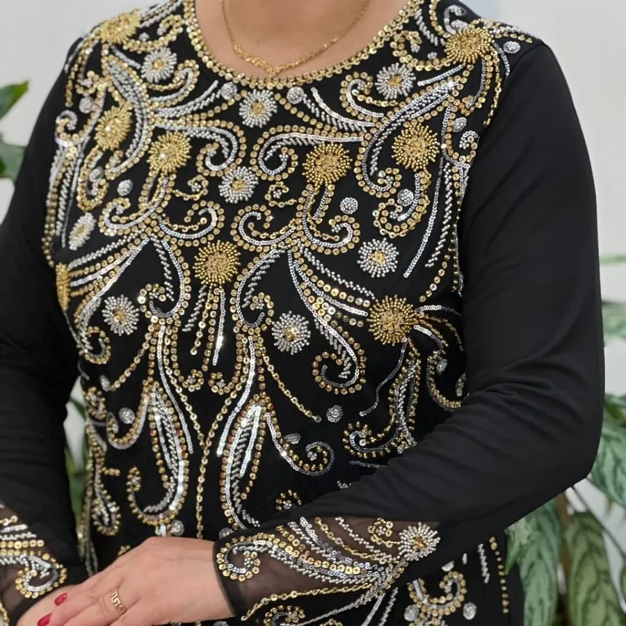 بلوز مجلسی جواهردوزی