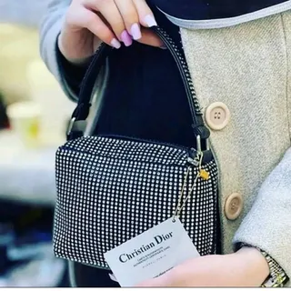 کیف دستی ودوشی نگینی