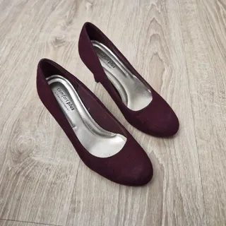 کفش مجلسی زرشکی