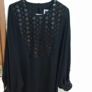 مانتو عبایی مشکی