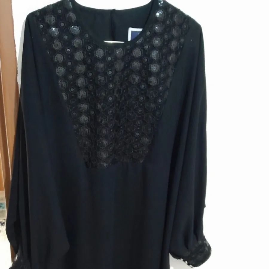 مانتو عبایی مشکی