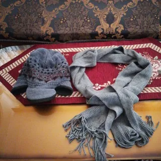 ست کلاه و شال بچگانه