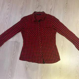 بلوز چهارخونه