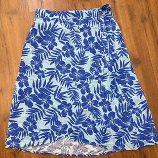 دامن نخی گلدار