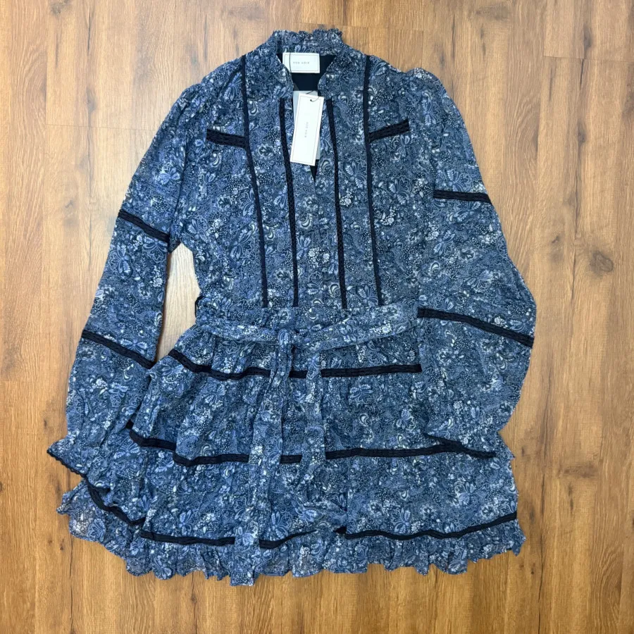 پیراهن حریر آستردار