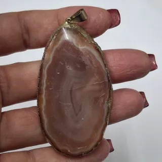 آویز عقیق برزیلی