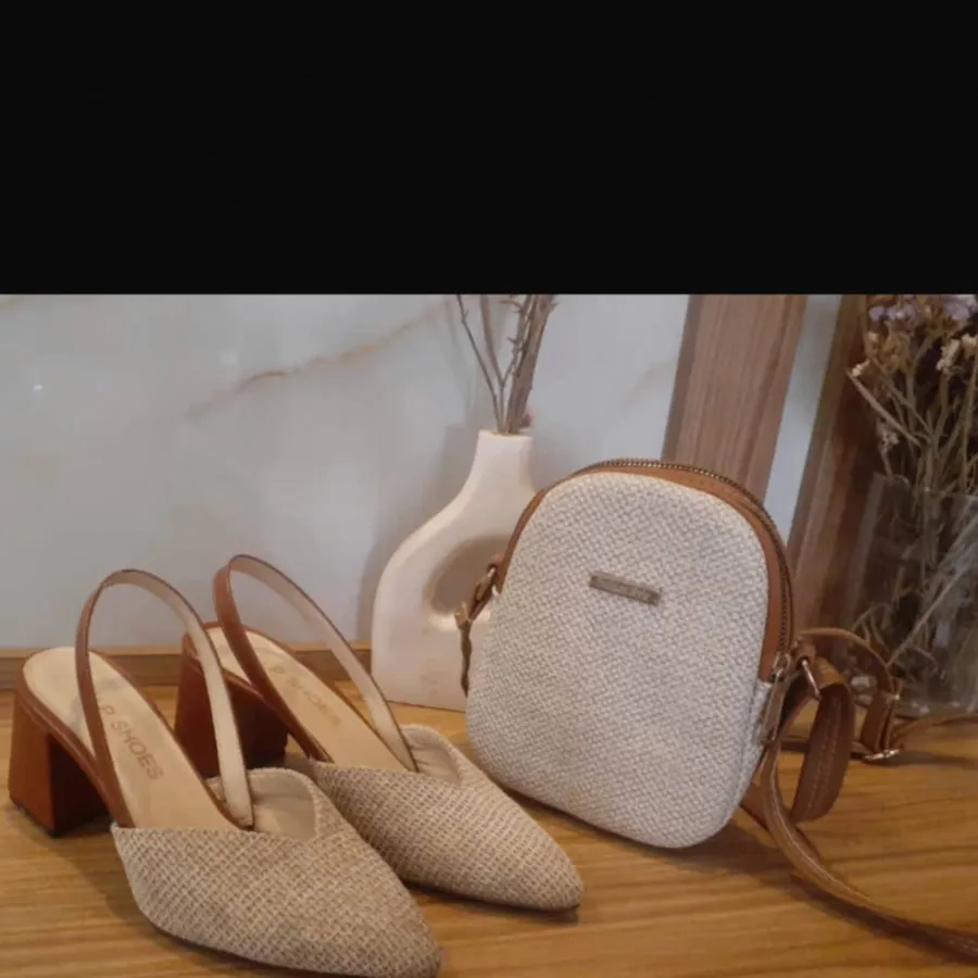 ست کیف وکفش کنفی