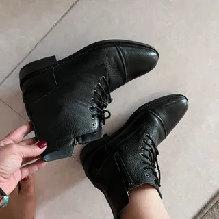 نیم بوت چرم