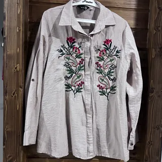 شومیز مانتو لینن خارجی