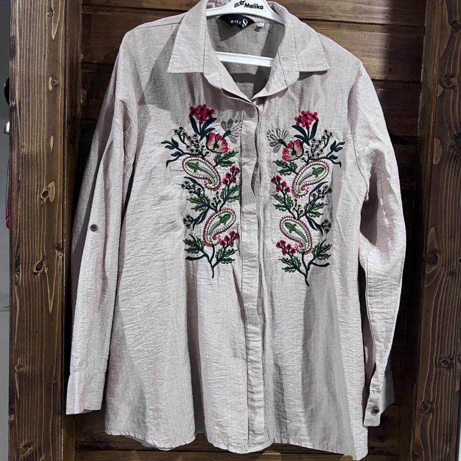 شومیز مانتو لینن خارجی