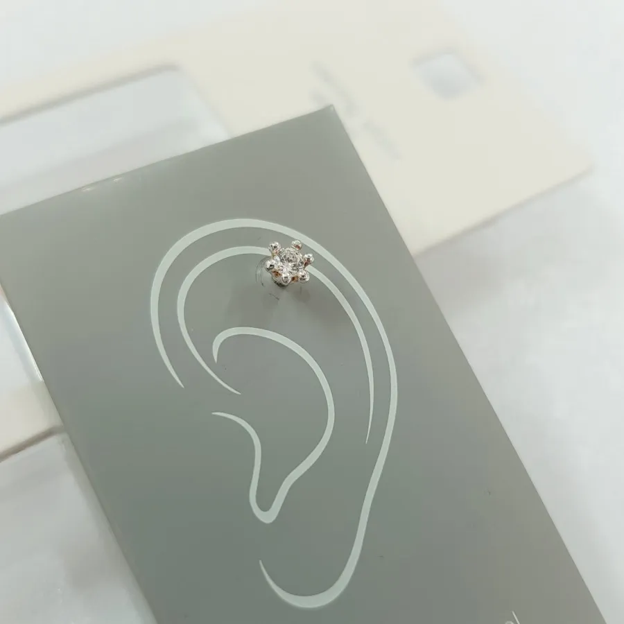 پیرسینگ گوش نقره 925