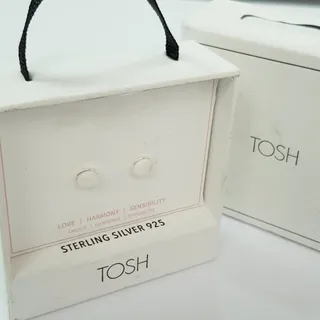 گوشواره نقره 925 Tosh