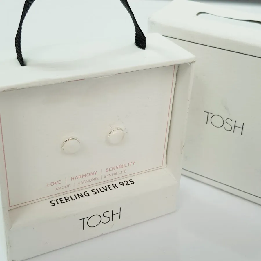 گوشواره نقره 925 Tosh