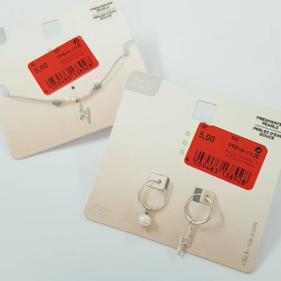 دستبند و گوشواره نقره