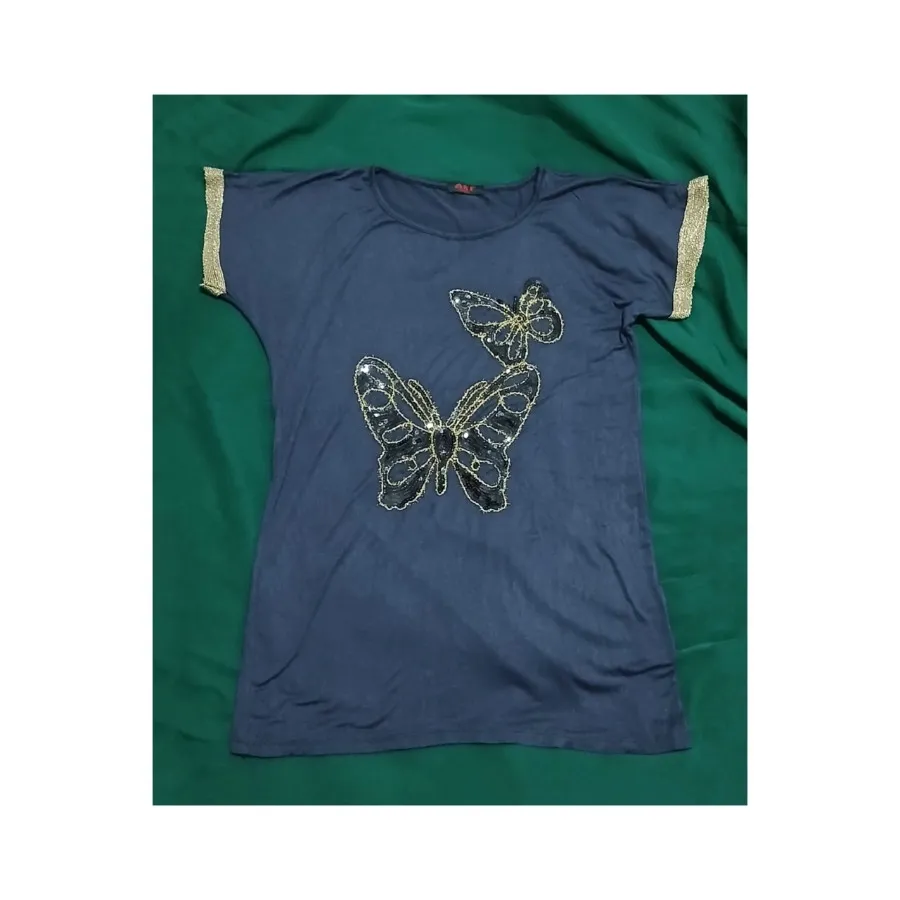 تیشرت زنانه مجلسی پولک