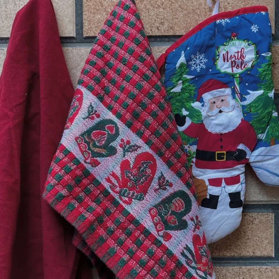 ست دستکش فر و دستمال