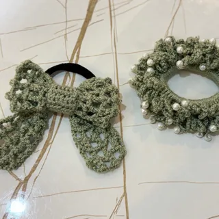 #پاپیون #اسکرانچی#ماچا