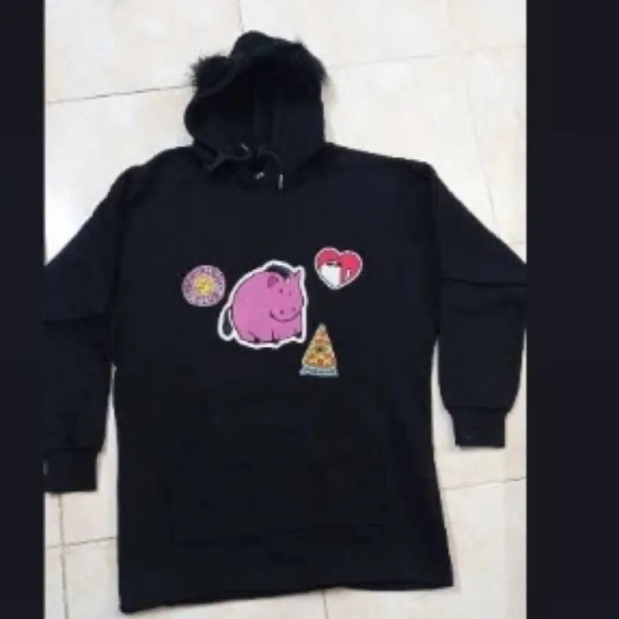 هودی وارداتی داخل خز گرم