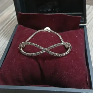 دستبند نقره سیاه قلم