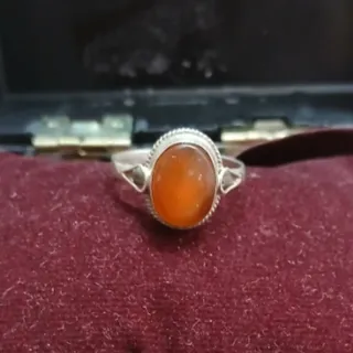 انگشتر نقره عقیق یمنی