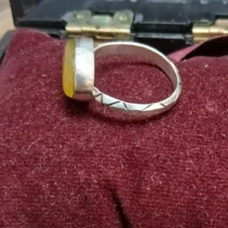 انگشتر نقره شرف شمس