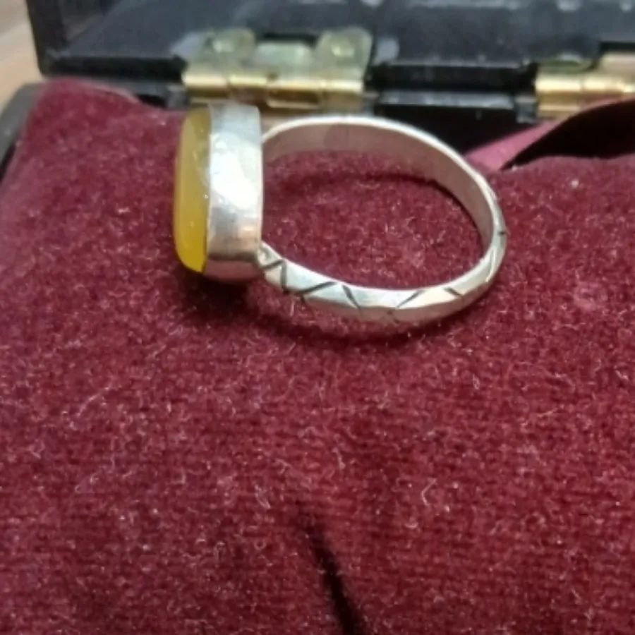 انگشتر نقره شرف شمس