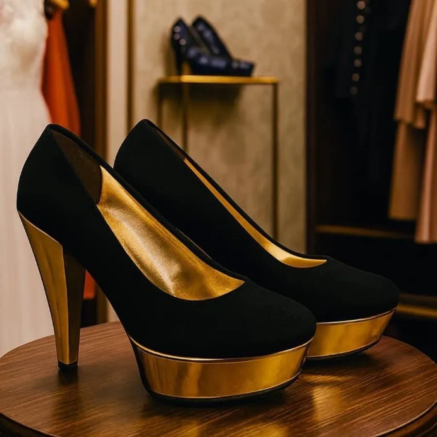 کفش مجلسی جیر زنانه