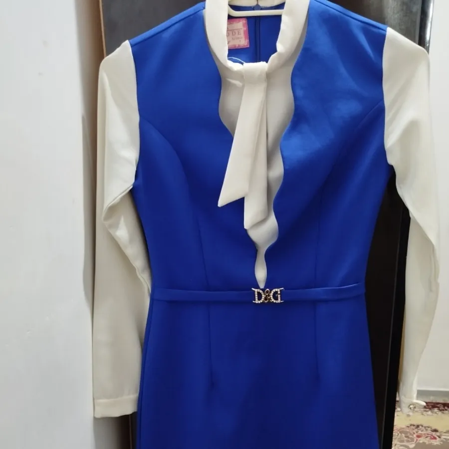 مانتو مزونی آبی