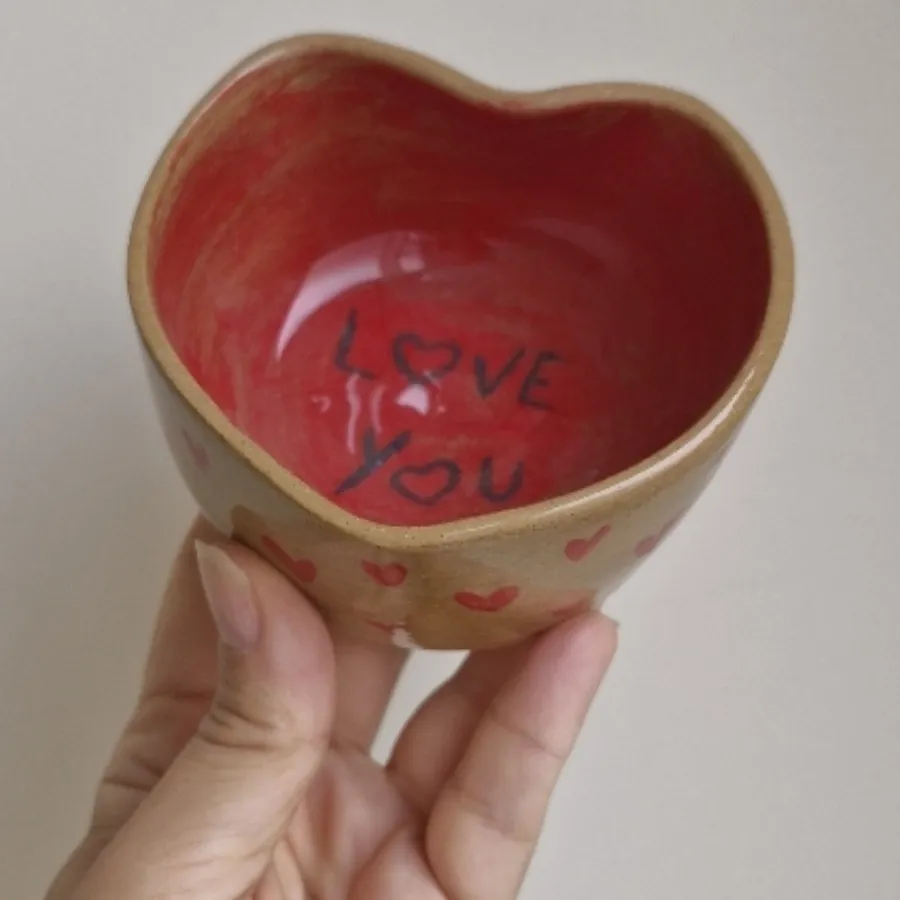 کاسه سفالی دست ساز