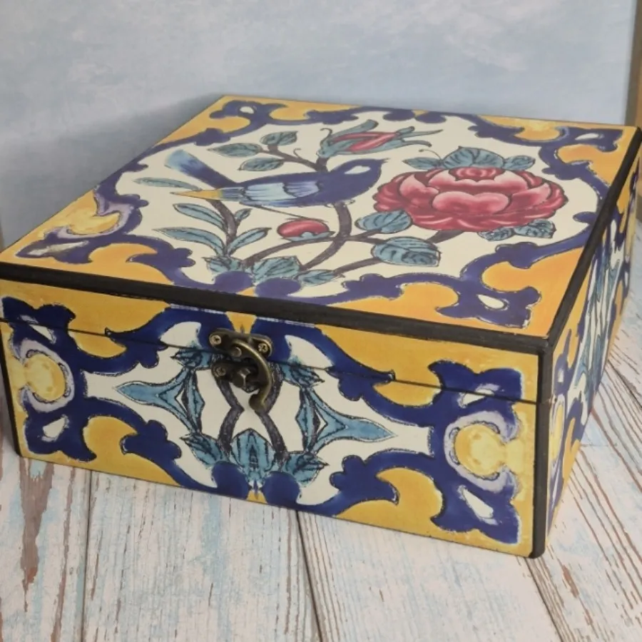 جعبه چوبی طرح سنتی