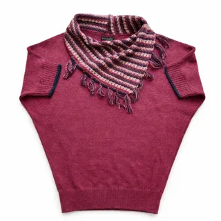 تونیک بافت بنفش گرم