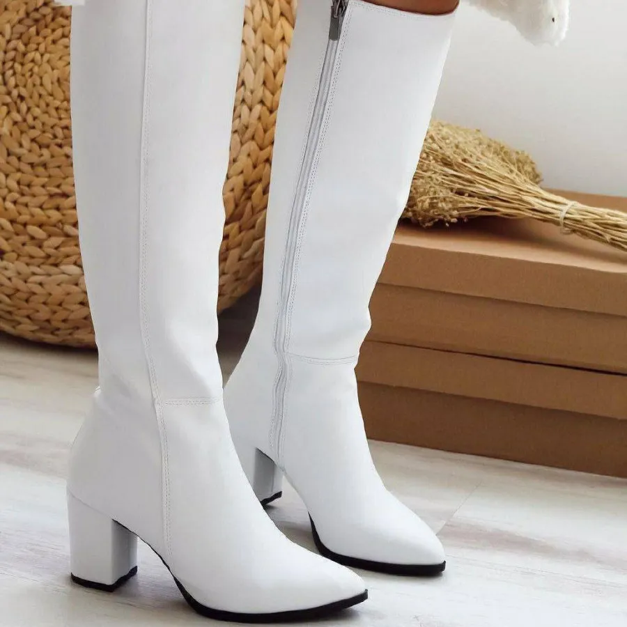 چکمه/ بوت بلند پاشنه دار