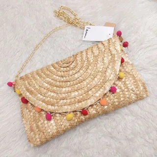 کیف حصیری برند