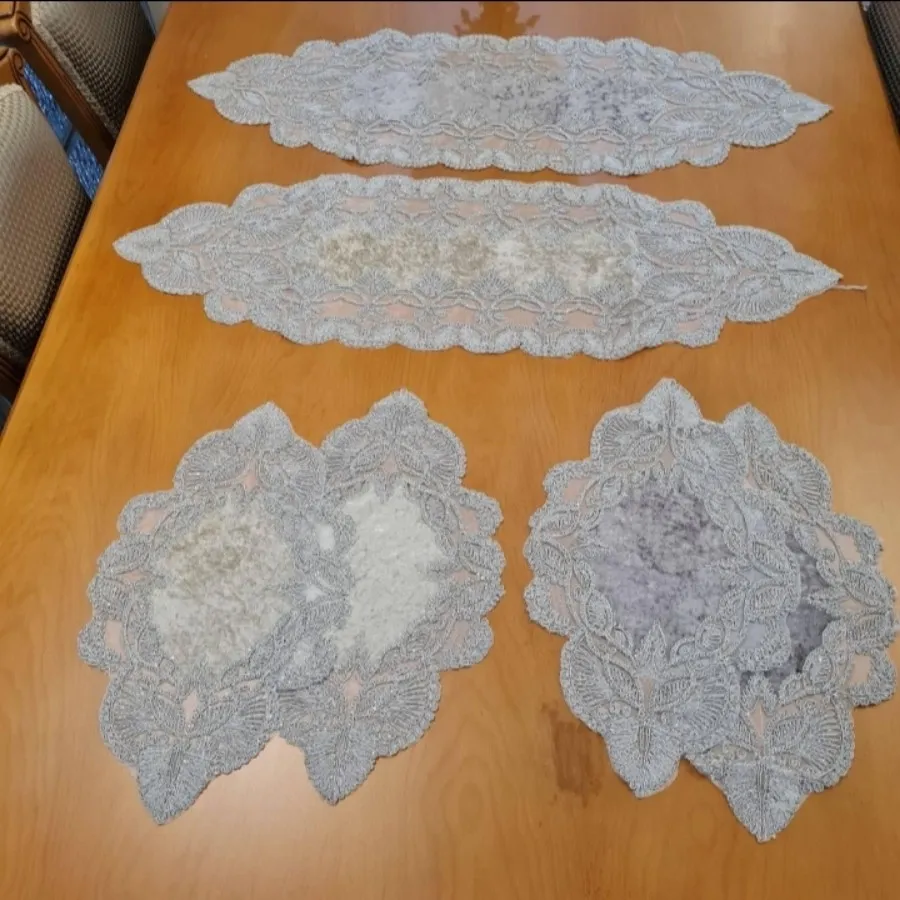 رومیزی دانتل ایرانی نو