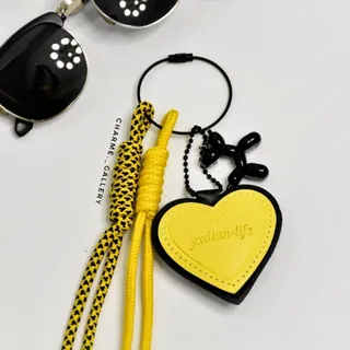 چارم بگ مشکی زرد