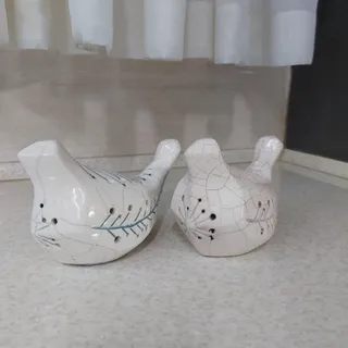 مجسمه کبوتر سفالی