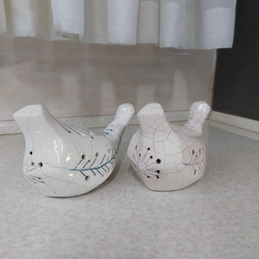 مجسمه کبوتر سفالی