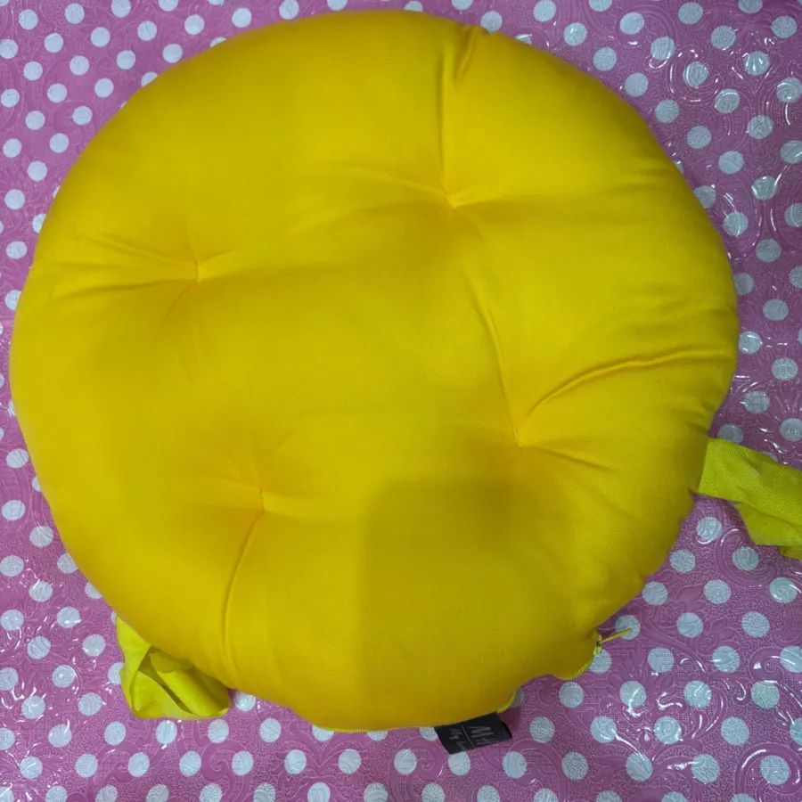 کوسن زیرنشیمنی کتان گرد