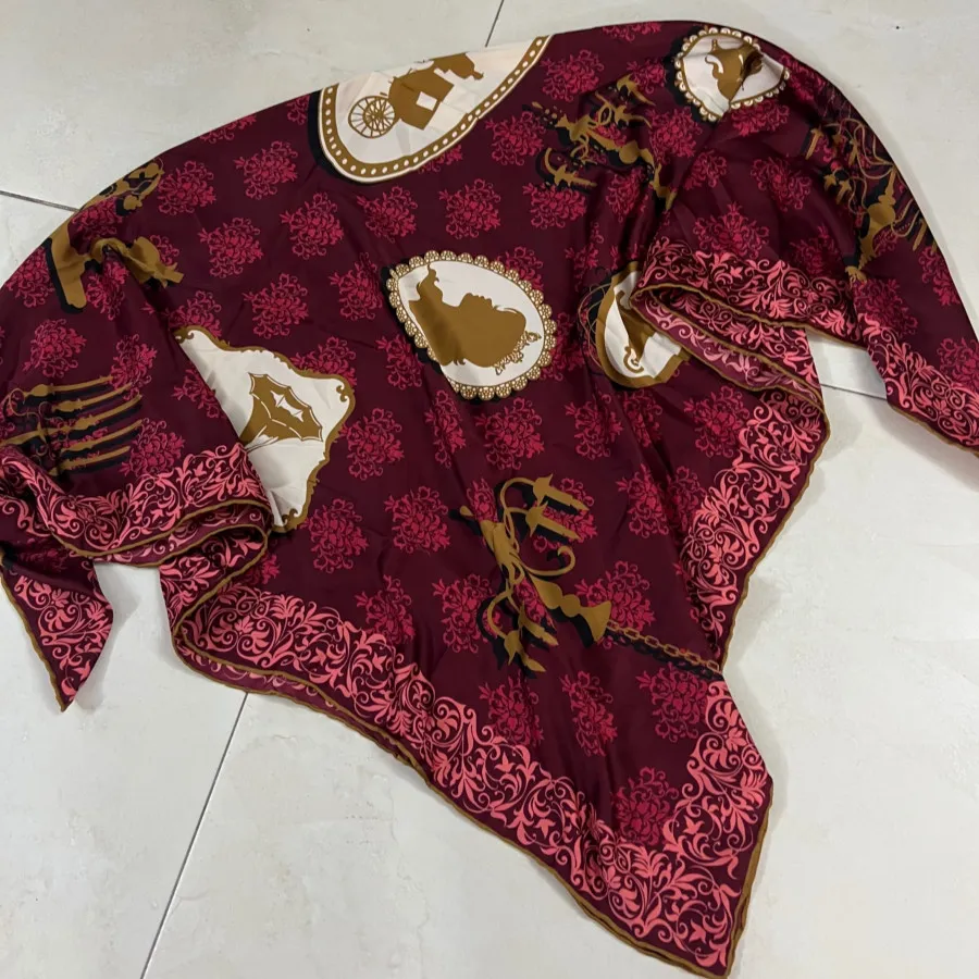 روسری ابریشم نو وارداتی