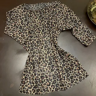 تاپ حریر پلنگی