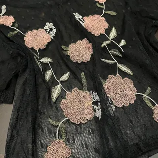 بلوز تور و گلدوزی