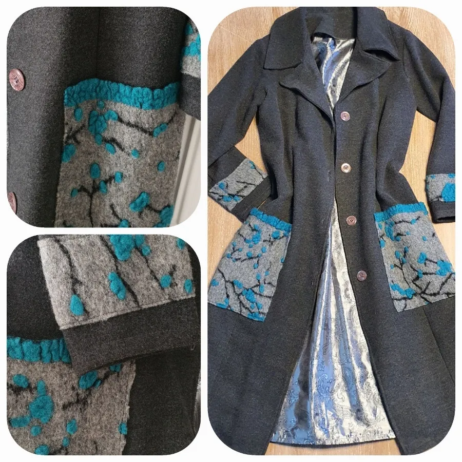 پالتو مزونی آستردار فیری