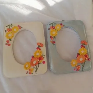 قاب عکس دیواری گل بابونه