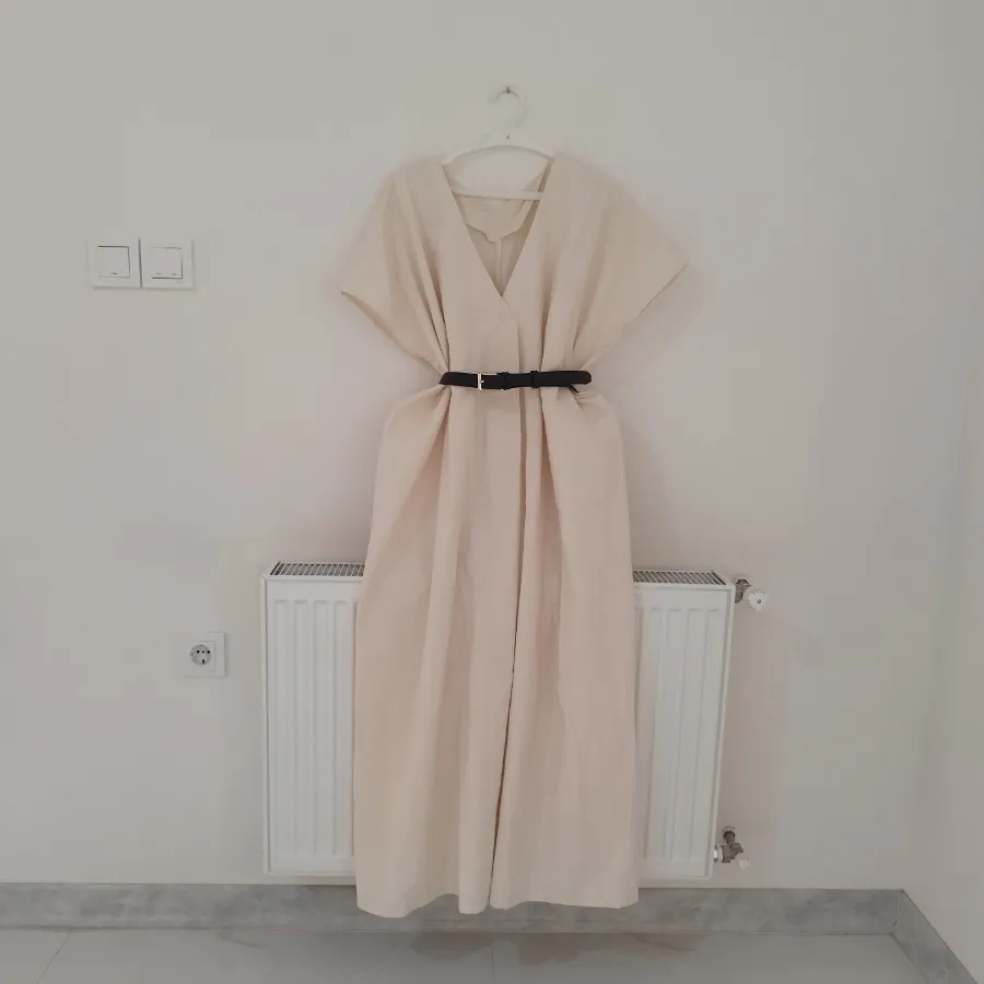 پیراهن لینن زنانه