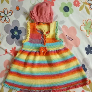 پیراهن بافت نوزادی