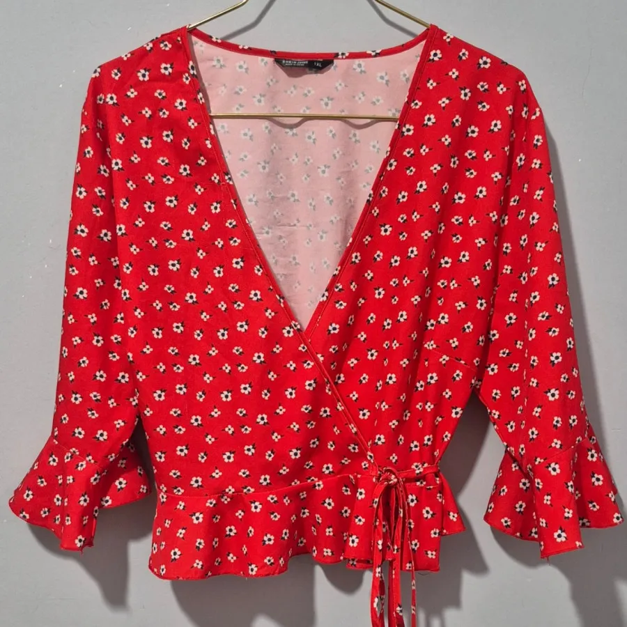 شومیز قرمز شیک