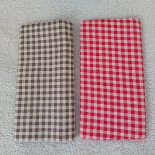 پارچه چهارخونه نخ پنبه