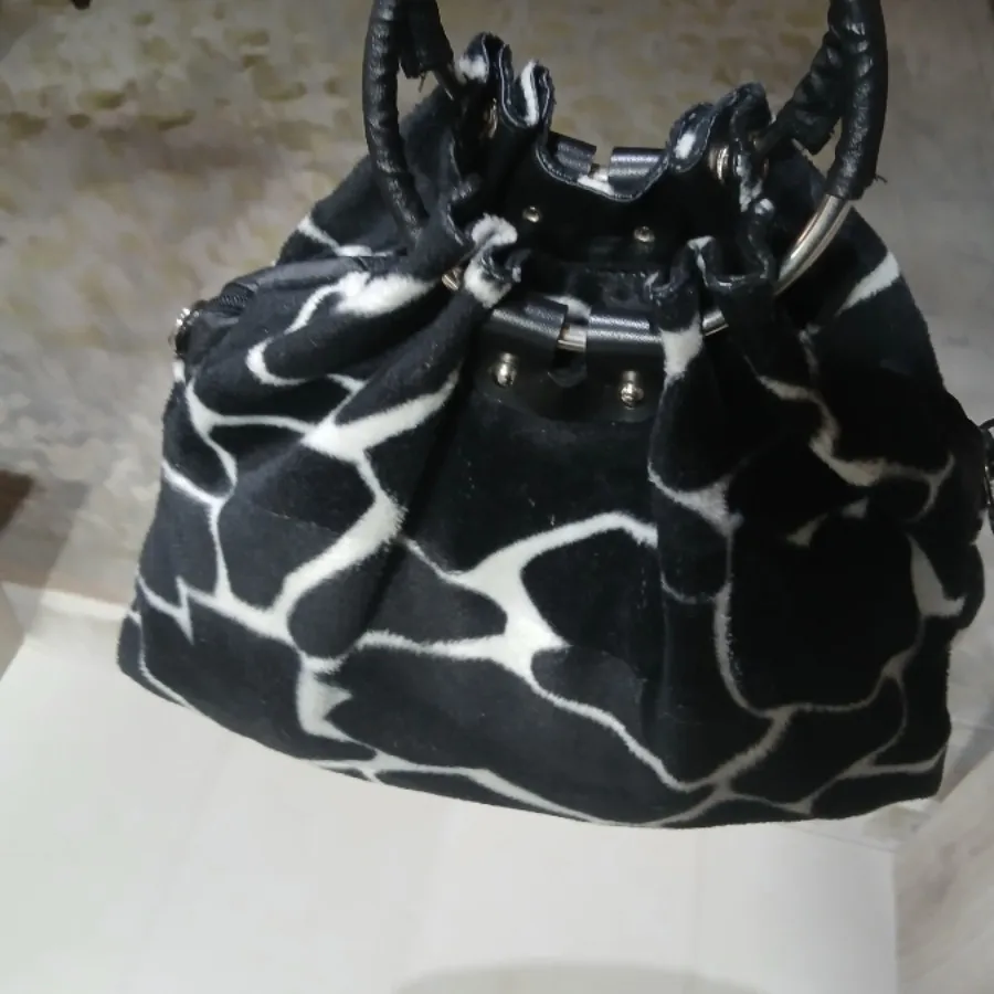 کیف مخمل  پارچه ای ،