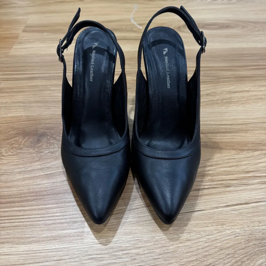 کفش پاشنه دار چرم مشهد