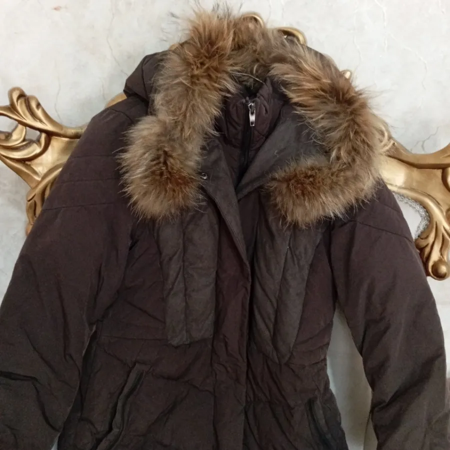 کاپشن قهوه ای